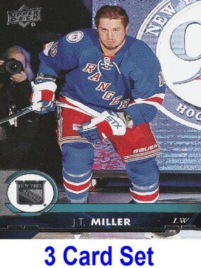 J. T. Miller Hockey Card Collection
